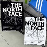 Футболка The North Face Mountains • Чорний, Білий • TNF Гори горы