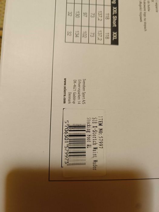 Spodniobuty wodery Scierra X-Stretch Wait Waders rozmiar xl + GRATIS