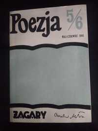 Poezja 5/6 maj-czerwiec 1981- dialogi o Żagarach i opisanie Miłosza