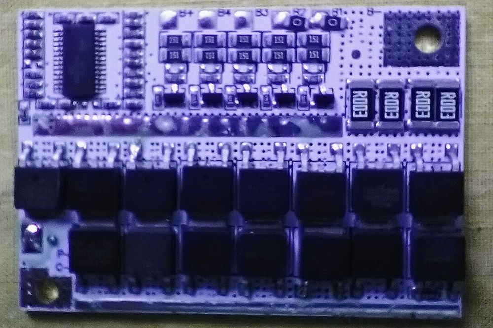 Контролер BMS до батареї LiFePO4 3.2V, 100A, 4S, 5S , новий