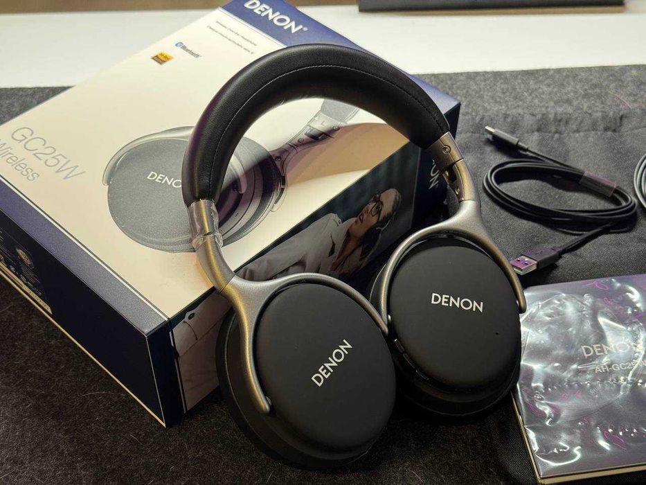 Повнорозмірні Hi-Res навушники Denon AH-GC25W aptX HD Bluetooth