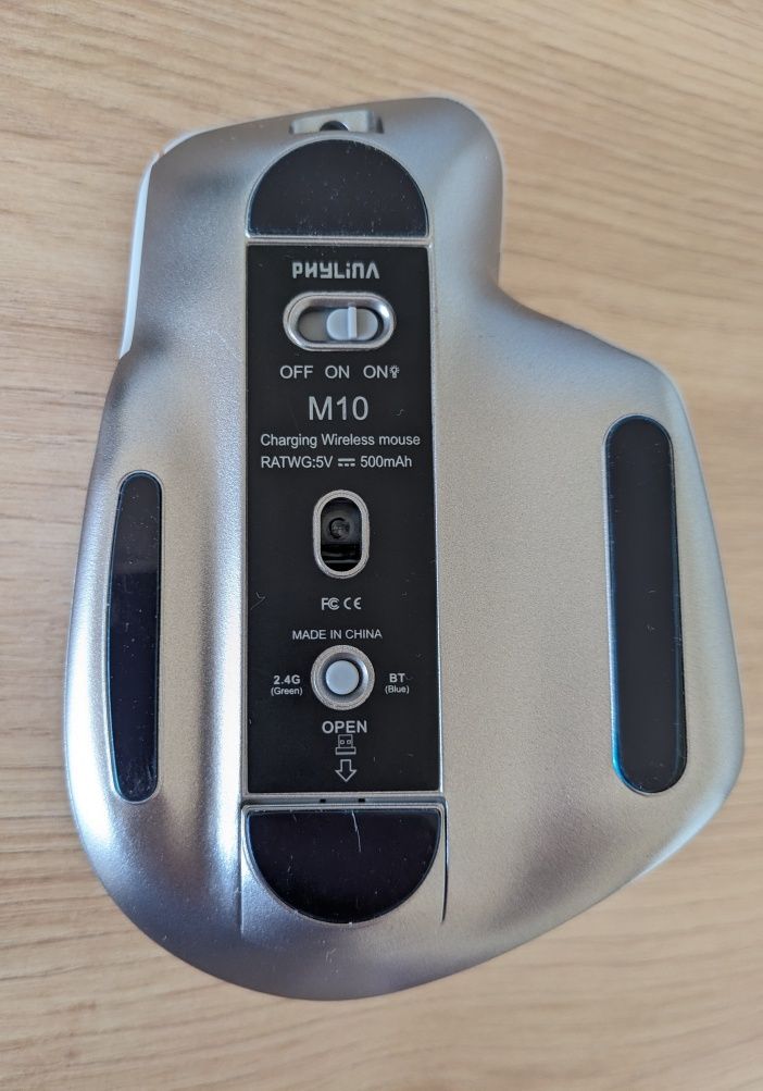 Безпровідна ергономічна Bluetooth мишка з горизонтальною прокруткою