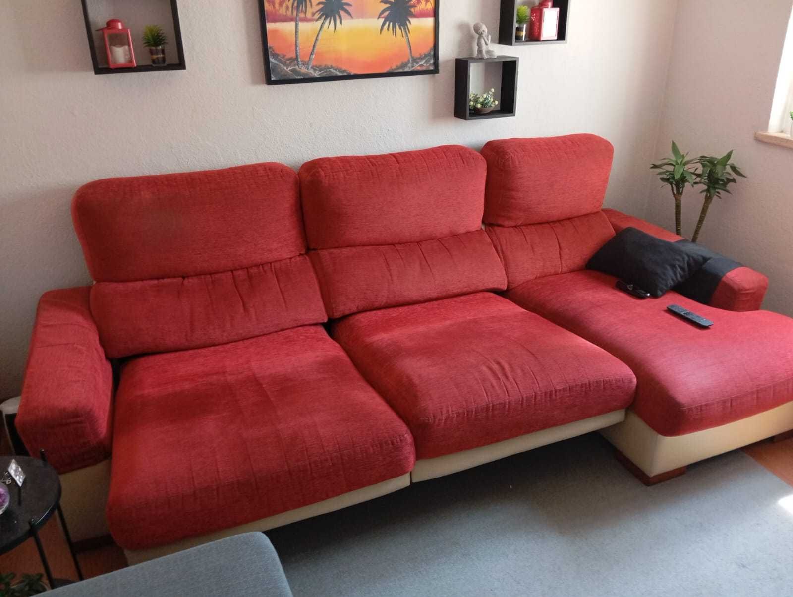 Sofá Cama com Chaise Long