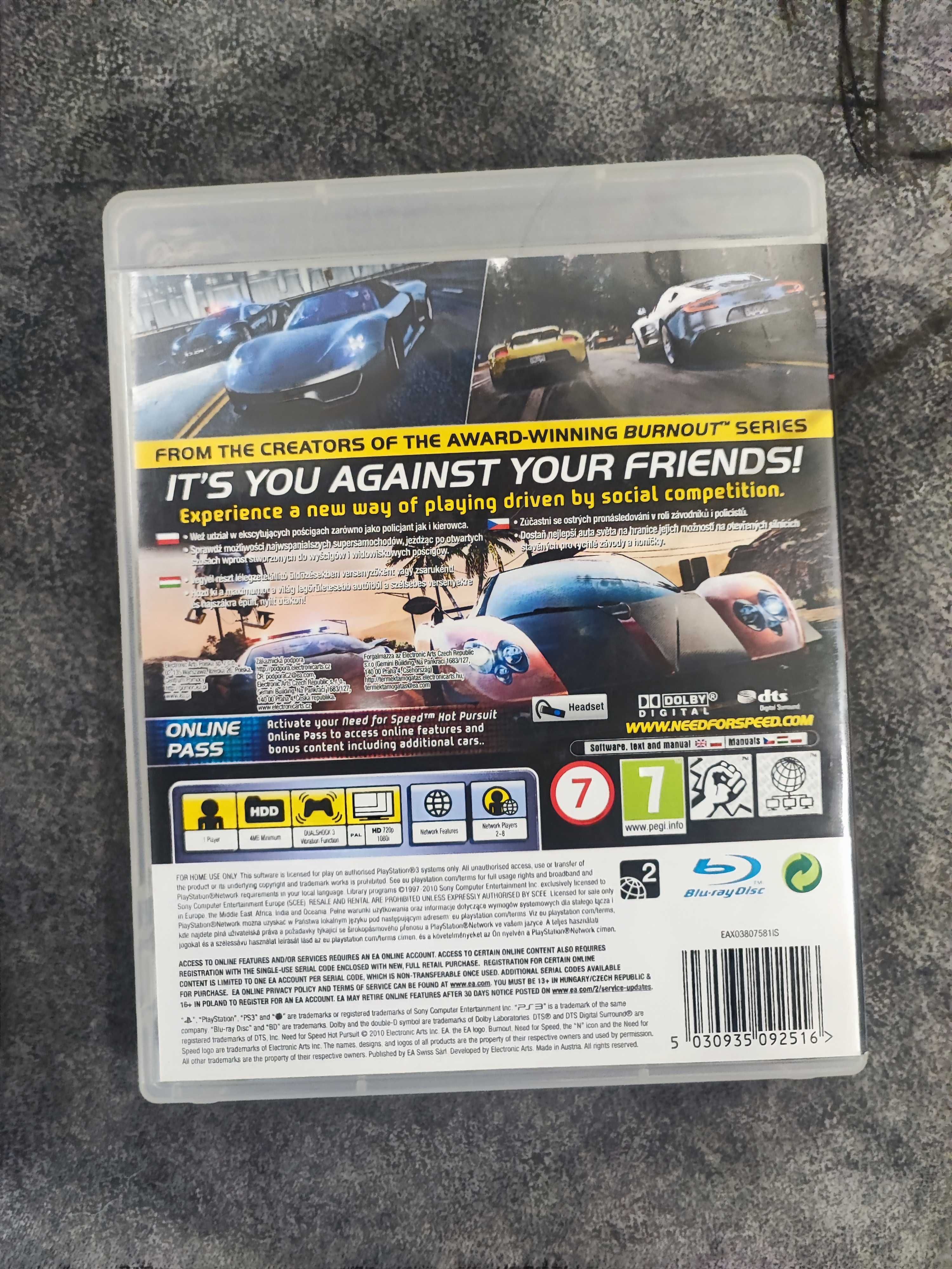 Gra na PS3  need for speed