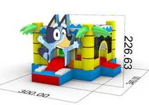 Insuflável Mini Multiplay Bluey (novo)
