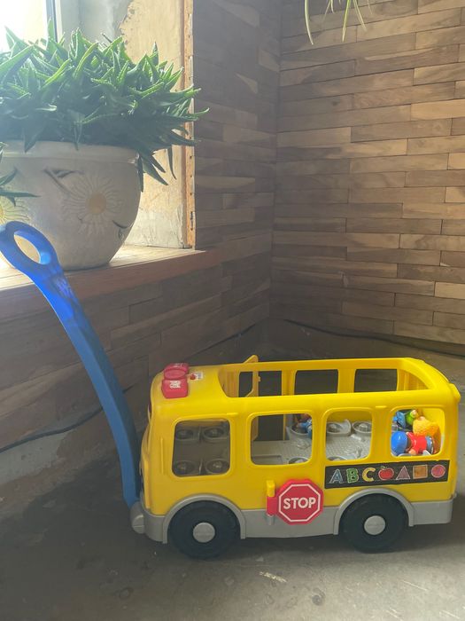 дитяча іграшка інтерактивний великий автобус іграшковий