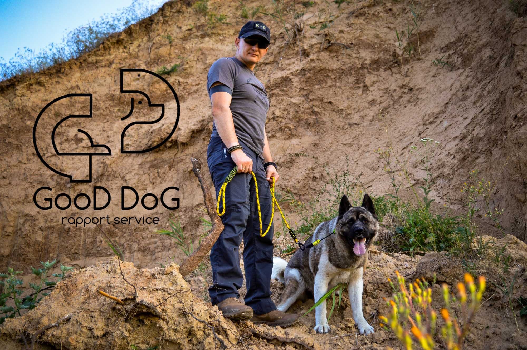 3в1! Повідок Нашийник контролер для собак | Тактичний колір DogSpotter