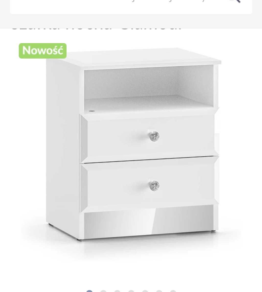 Szafka nocna Glamour Agata meble
