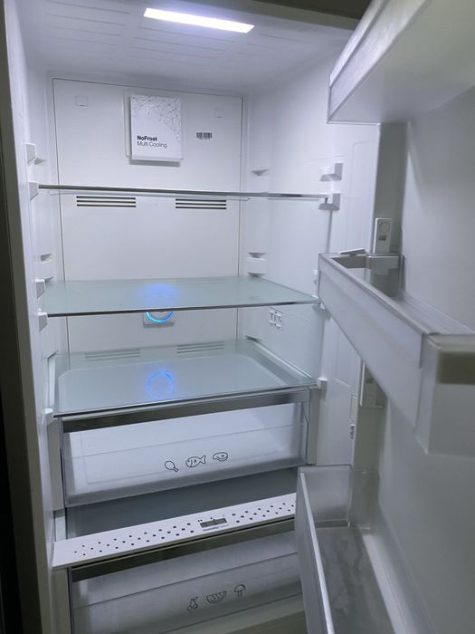 Frigorifico smeg combinado cinza