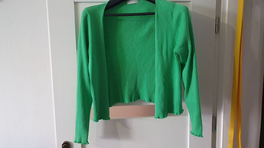 Zielony kardigan r. XL