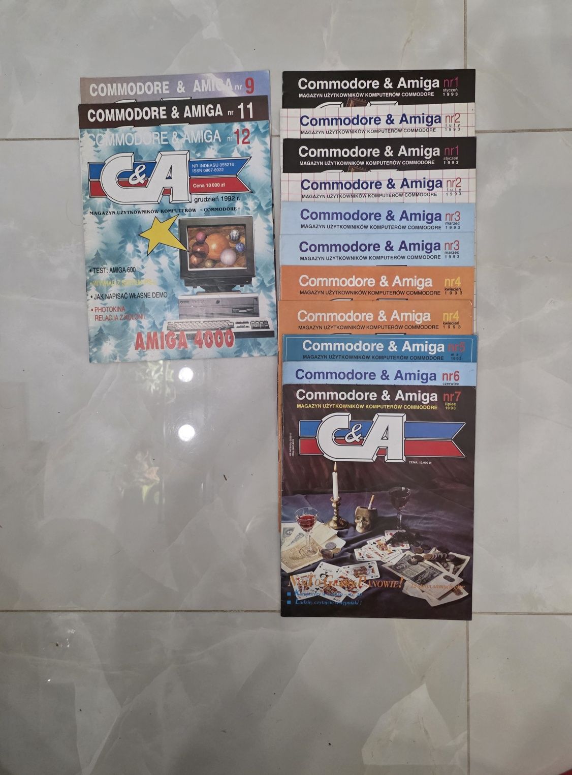 Secret Service Amiga C&A Top Secret NEO plus PSX EXTREME i inne