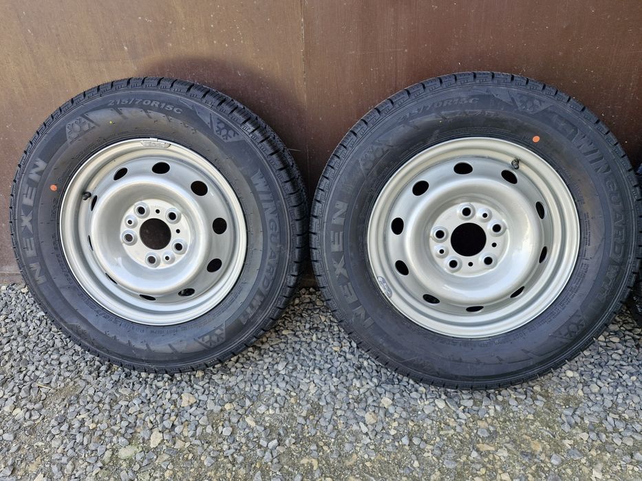 Koła Zimowe Felgi Ducato Boxer Jumper 5x118 215/70/R15C DOT25 NOWE