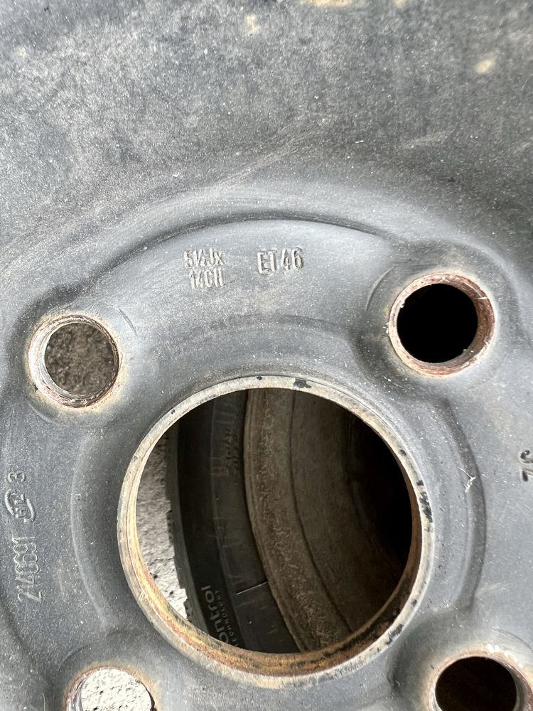 Диски Hyundai R14 (4x100) з покришками