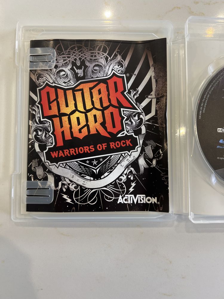 PS3 Guitar Hero Warriors of Rock