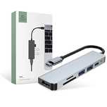 Tech-Protect V4-Hub Adapter 6In1 Grey