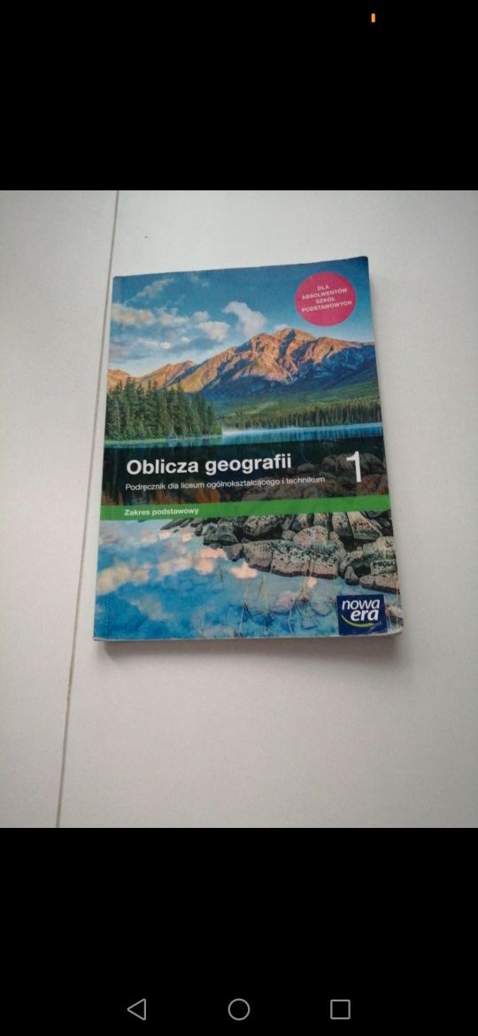 Książka do geografii klasa1 liceum, technikum. 1
