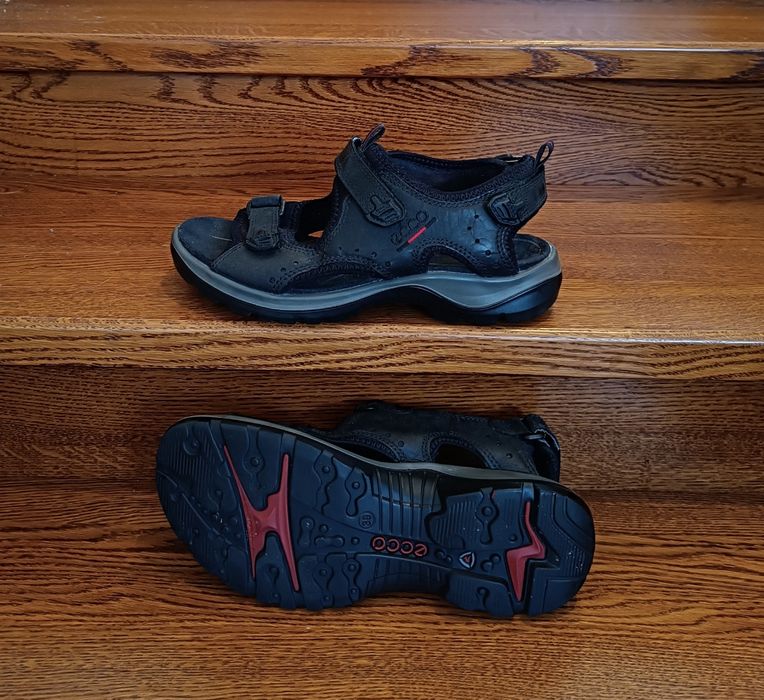 Sandały Skórzane Ecco Offroad Outdoor Trekking Solidne r. 38