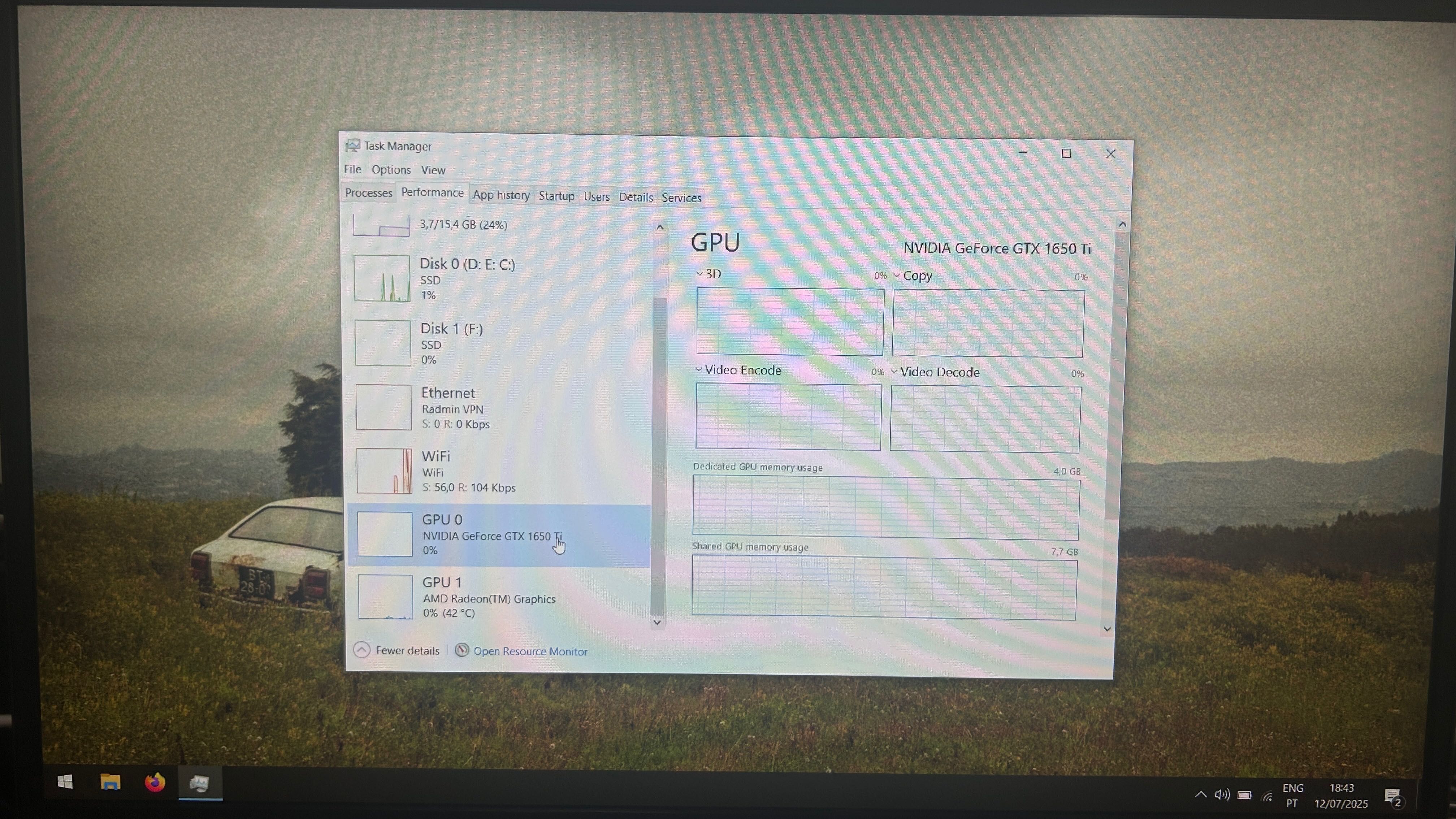 HP Omen D15 Portátil