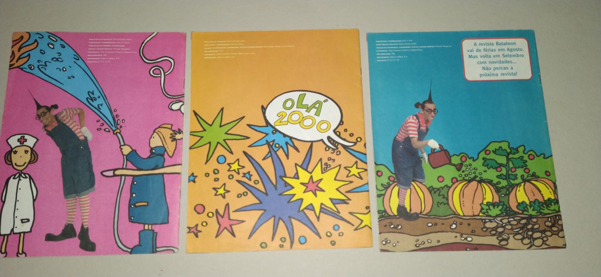 Lote de 3 Revistas do Batatoon n.º40, n.º 38 e n.º12