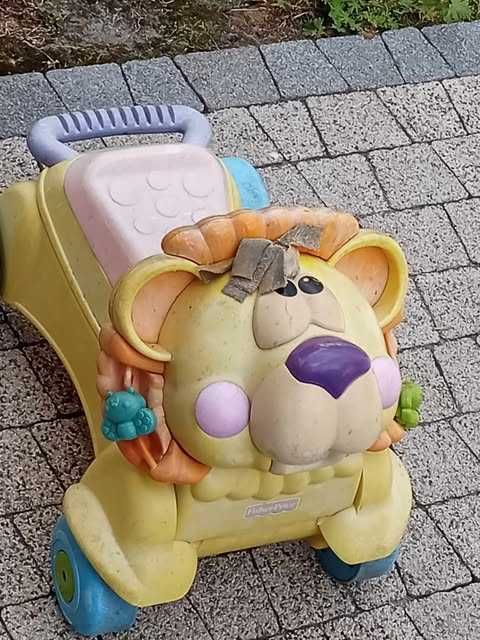 Jeździk chodzik pchacz fisher price