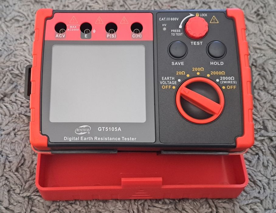 Benetech 5105A tester rezystancji uziemienia