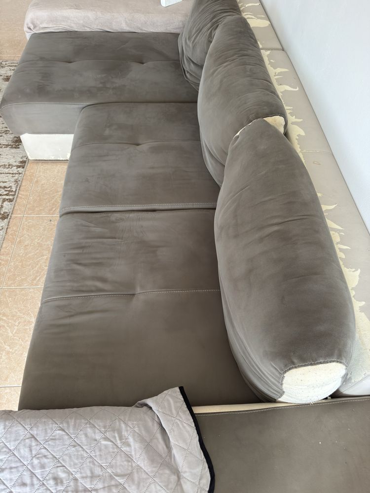 Sofa  com marcas de uso