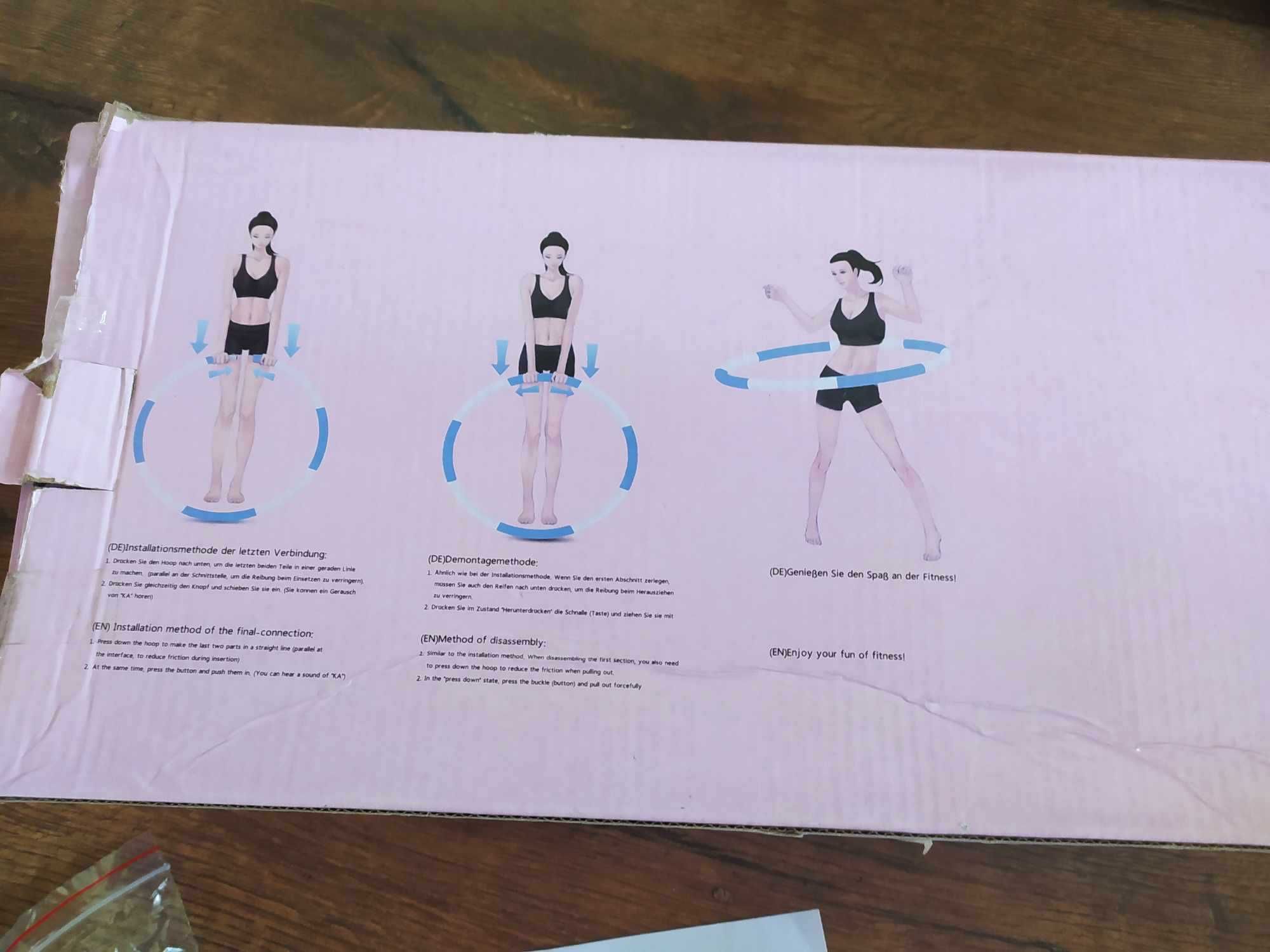 Hula hop Nowe 6 elementów