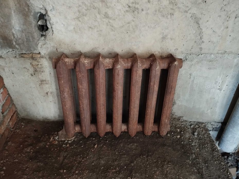 Батареї чугунні батарея опалення чугун ребро ребра 7шт нові чавунні