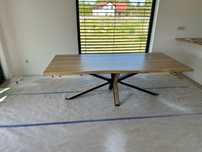 Stol debowy , loft, kuchnia salon