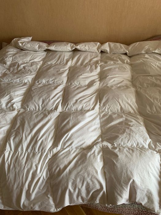 Ковдра зимова , двоспальна , качине перо