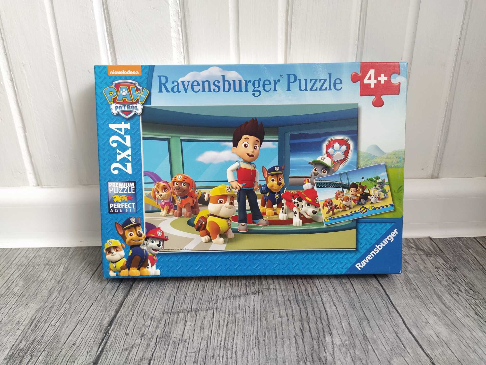 Ravensburger Puzzle Paw Patrol Psi Patrol 2x24 elementy wiek 4+