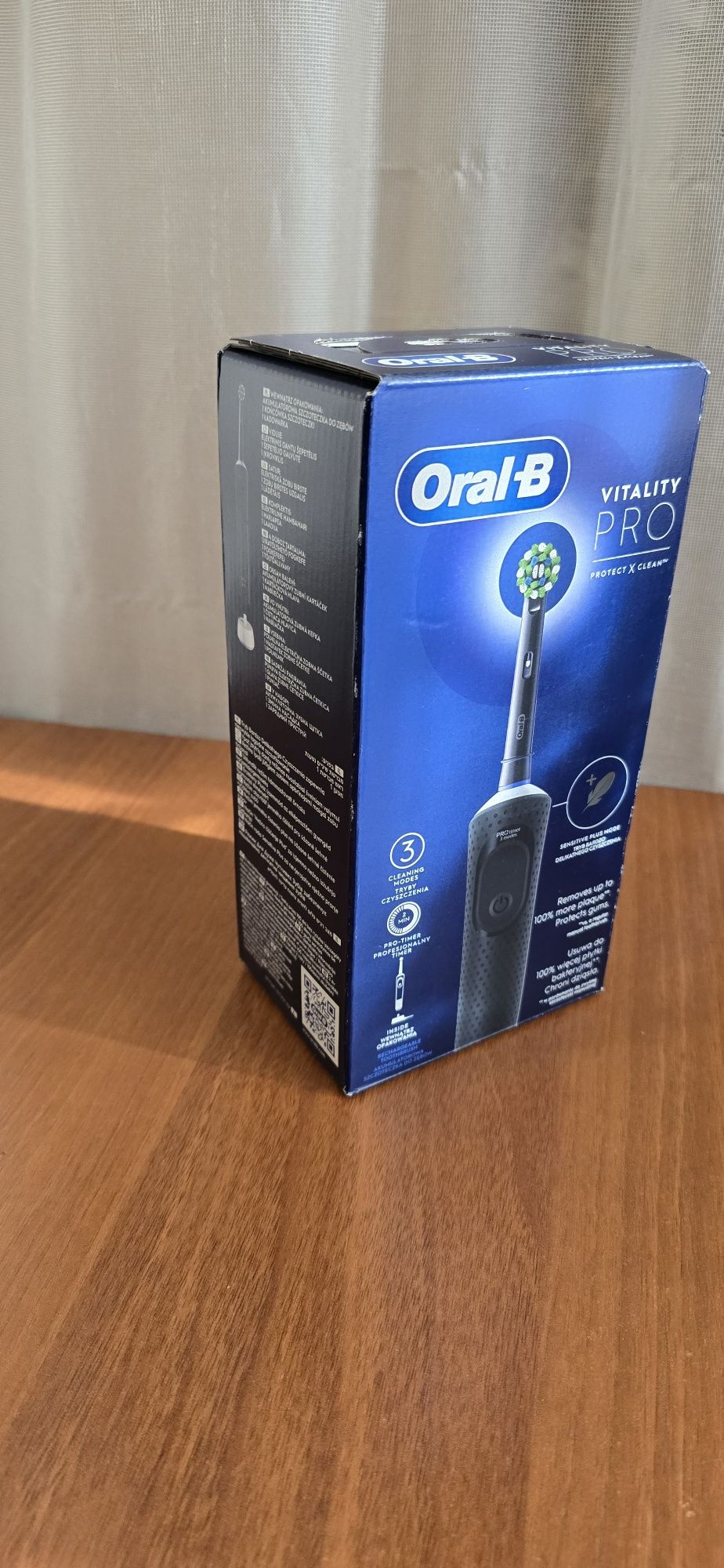 Зубна щітка ORAL-B Vitality Pro Protect X Clean Black (4210201427124)