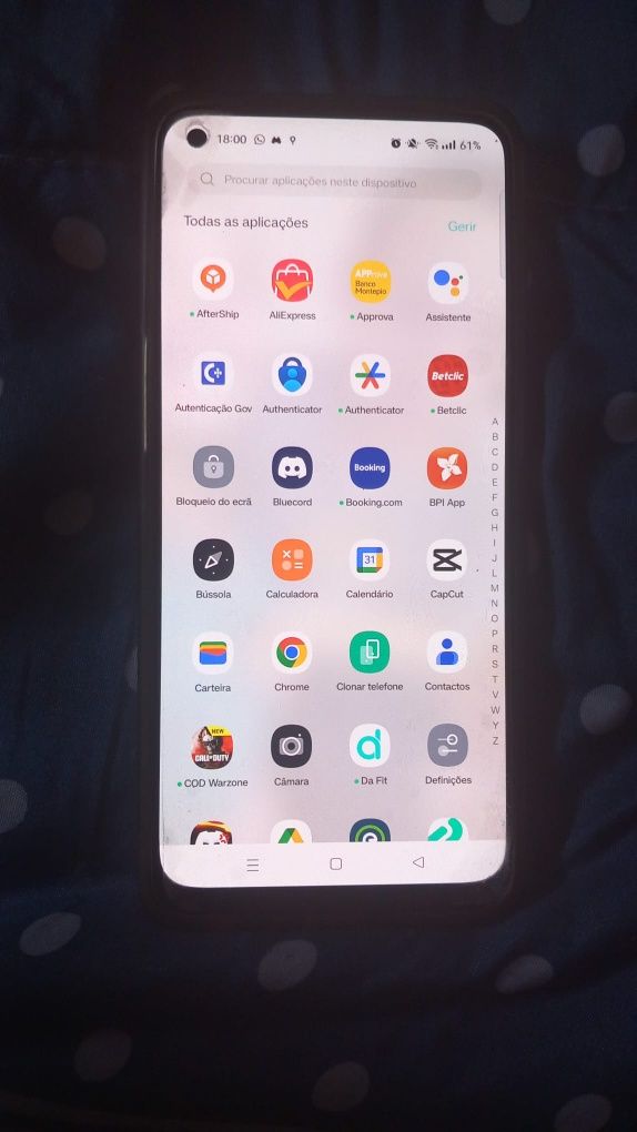 Smartphone OPPO Reno 8 Lite 5G (6.43'' - 16GB - 128 GB Preto)