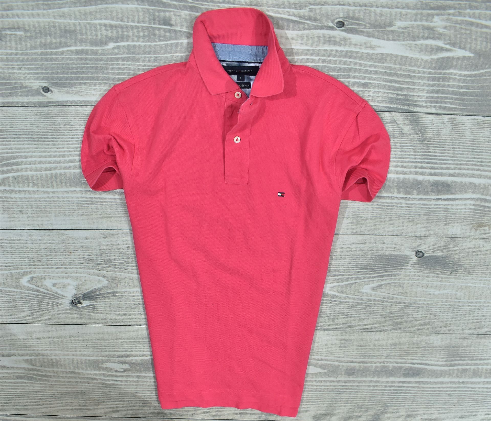 TOMMY HILFIGER 40's Two Ply Koszulka Polo / S