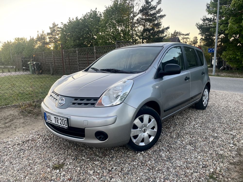 Zadbany Nissan Note 2008r. 1.4 Benzyna! Stan Bdb!