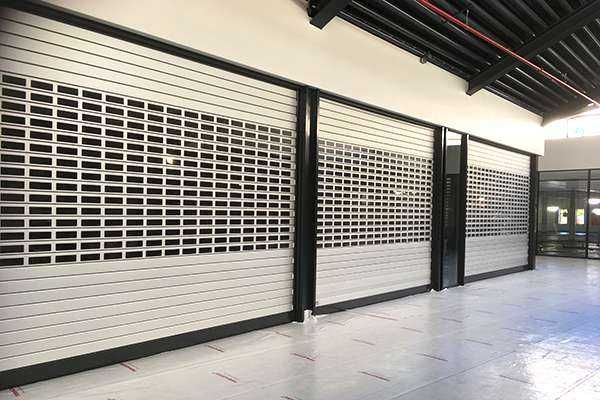 Portas eletricas - Antiarrombamento - Segurança para Lojas e Armazéns