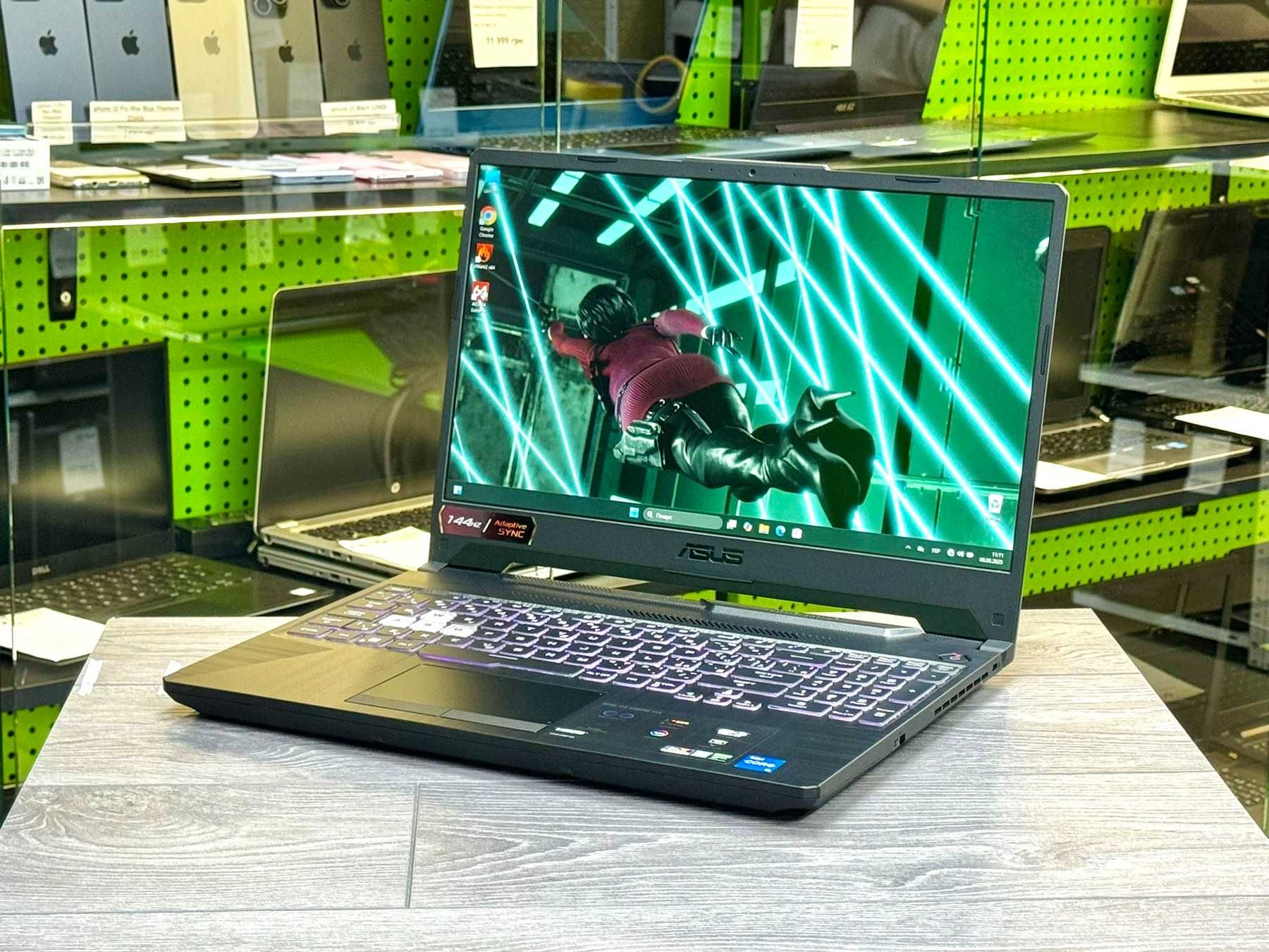 Є РОЗСТРОЧКА! Ігровий ноутбук Asus Tuf Fx506h / Безкоштовна доставка