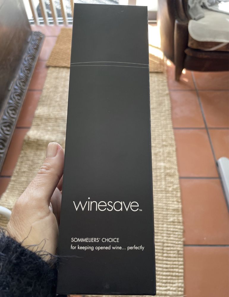 Winesave - mantém a qualidade do vinho depois de aberto