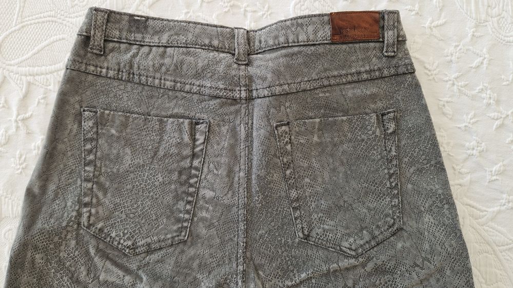 Calças zara cinzenta tamanho 36