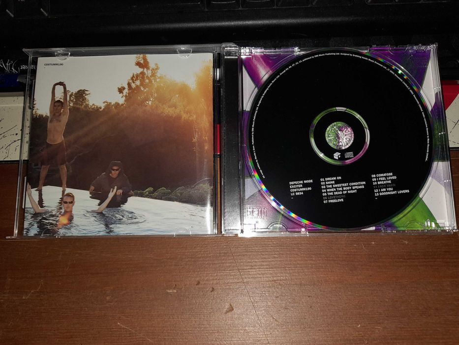 Pack de 2 CDs do Depeche Mode  Gravações originais de 1990/2001 Usados