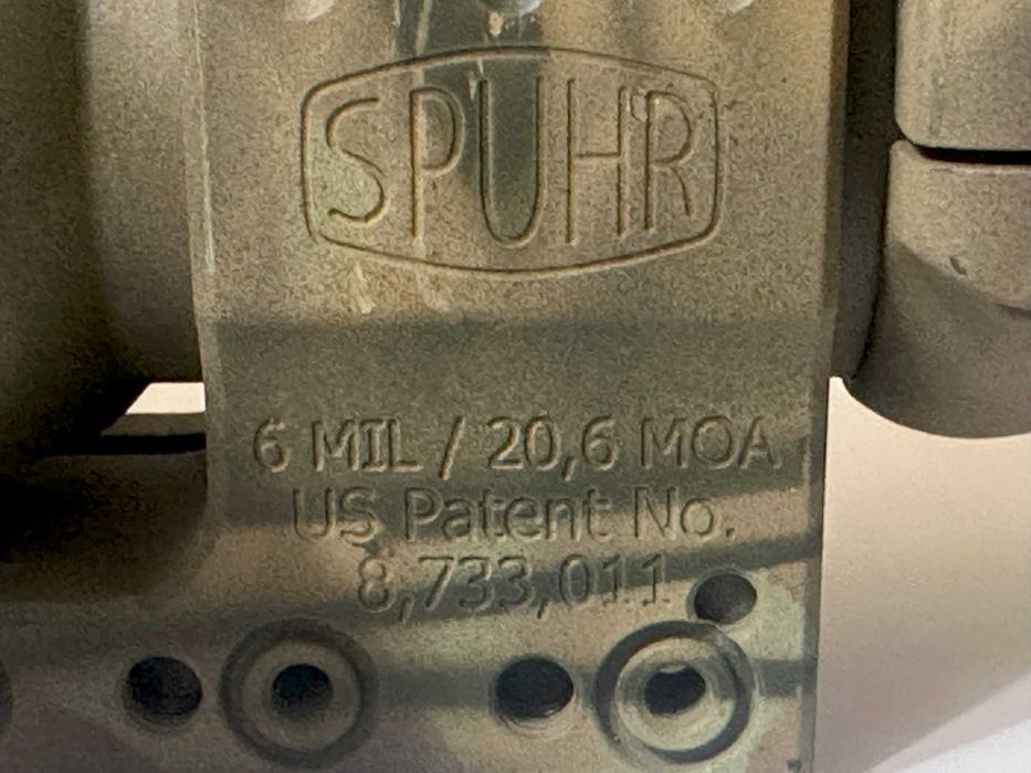 приціл NightForce ATACR 5-25 F2 з моноблоком SPUHR 6MIL