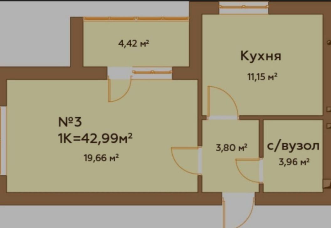 Продам однушку ЖК Grand Villas Ворзель  43м, 22500 у.е. рядом Буча