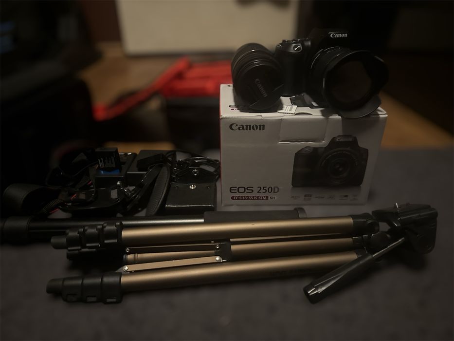 Aparat lustrzanka Canon EOS 250D