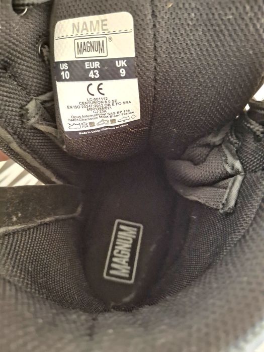 Vendo botas táticas Magnum n°43
