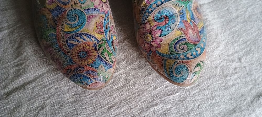 Baleriny Calzado r.39 skóra