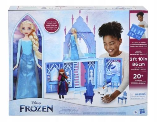 hasbro zamek kraina lodu lalka elsa bałwan olaf frozen