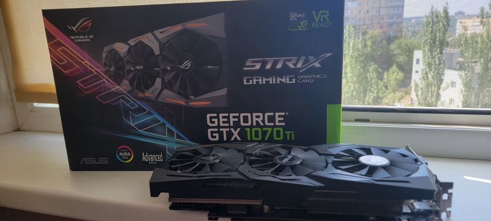 Geforce GTX 1070 TI 8Gb видеокарта