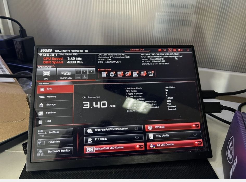 --- MSI MPG Z790 Carbon WiFi !!! C/ GARANTIA