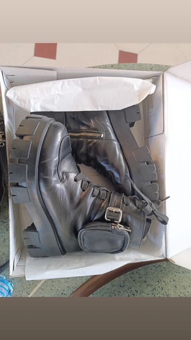 Ботинки шкіряні 39 розмір