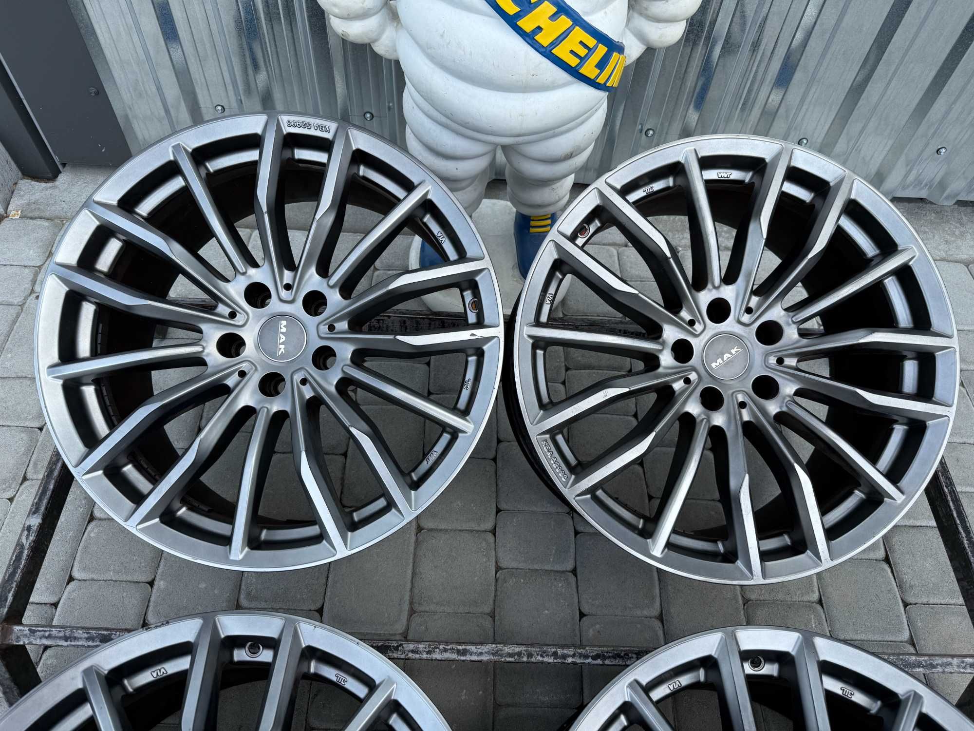Диски MAK R19 5x112 9J ET38 Mercedes CL E GLC S Class Audi A8 S5 S7